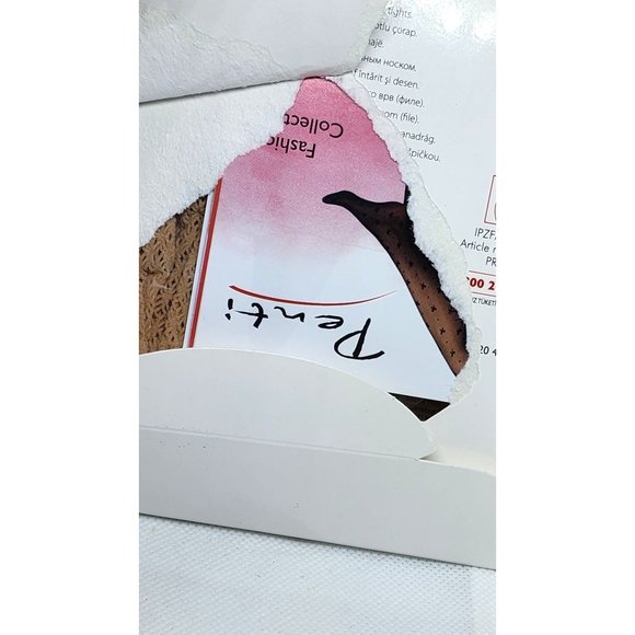 Penti Alise File Medium/Large (2/3) Sand Fishnet Tights 5127 - Picture 9 of 12